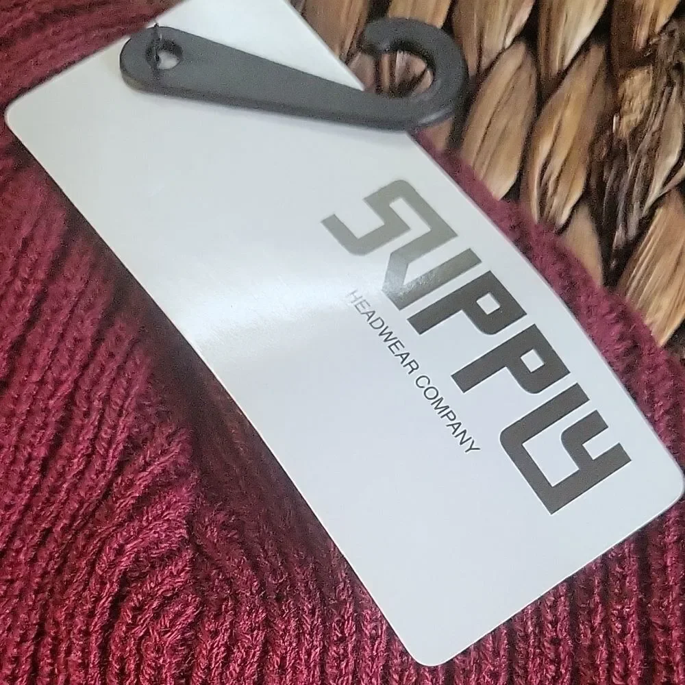 ThermaXX GloveS And SUPPLY Burgandy Hat
